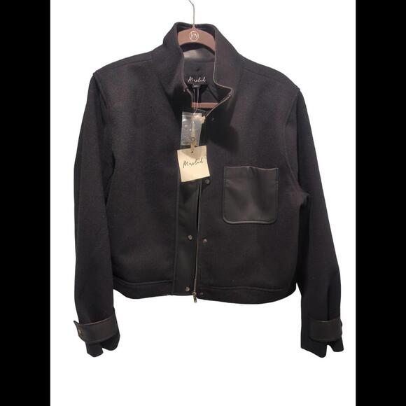 Jackets & Blazers - Marled Black XL Coat New with tags!